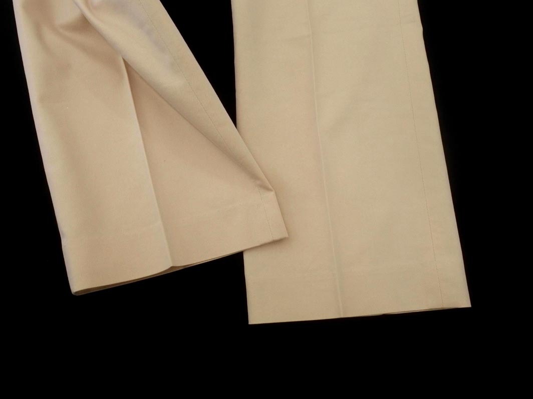 NATURAL BEAUTY BASIC ナチュラルビューティーベーシック センタープレス パンツ sizeS/ベージュ ■◇ ☆ fda7 レディース