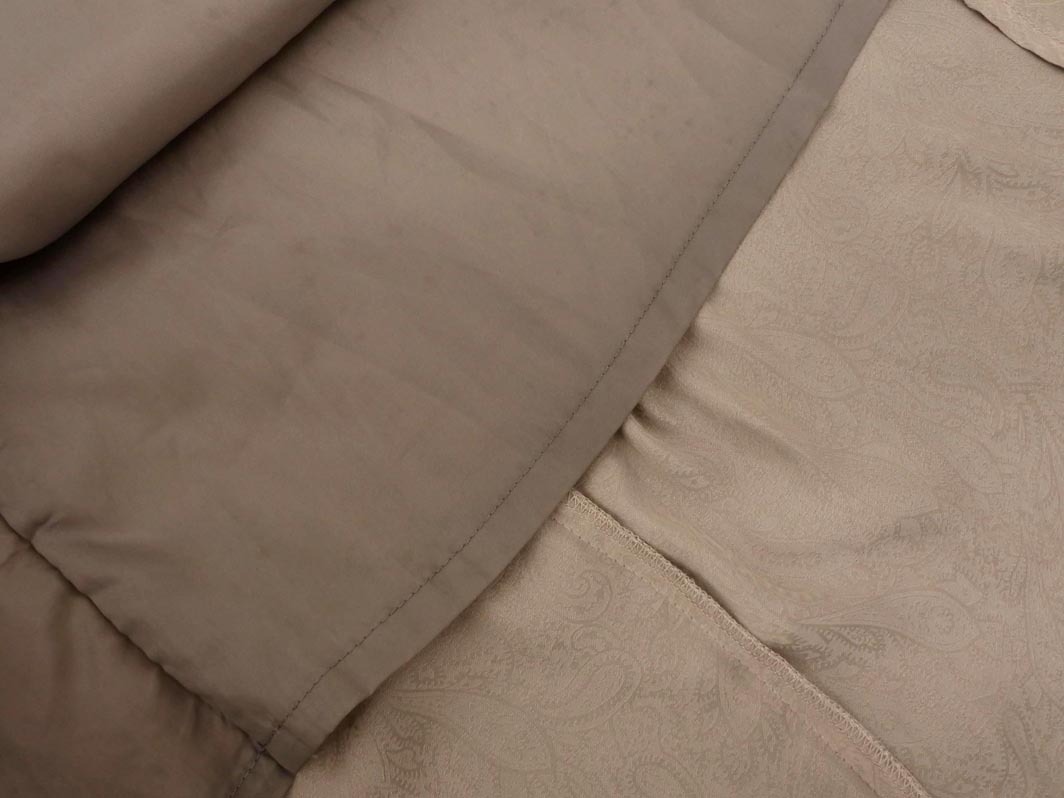 OPAQUE オペーク 総柄 フレア ロング スカート sizeM/ベージュ ■◇ ☆ fda7 レディース