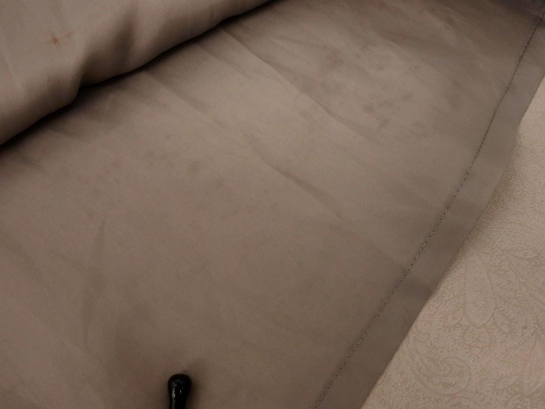 OPAQUE オペーク 総柄 フレア ロング スカート sizeM/ベージュ ■◇ ☆ fda7 レディース