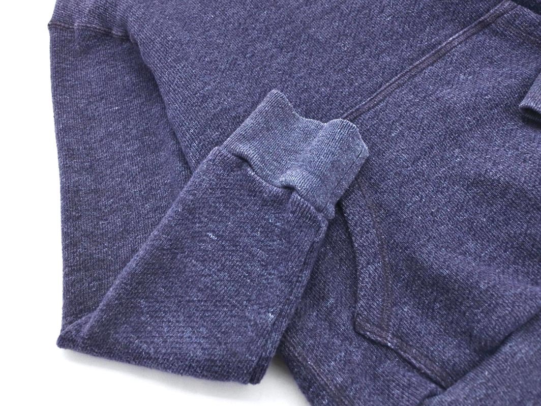 BLUE BLUE ブルーブルー プルオーバー パーカー size0/濃紺 ■◇ ☆ fda7 レディース