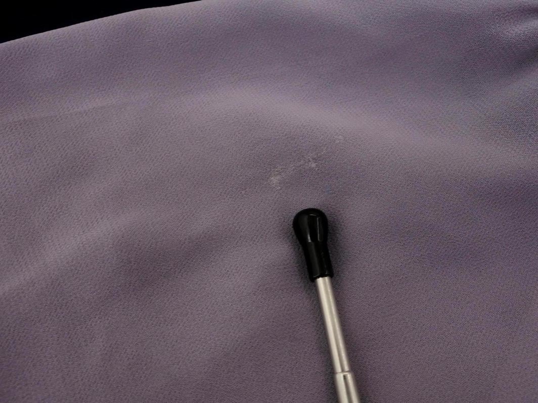 ネコポスOK NOLLEY’S ノーリーズ シアー ブラウス シャツ size38/紫 ■◇ ☆ fda9 レディース_画像6