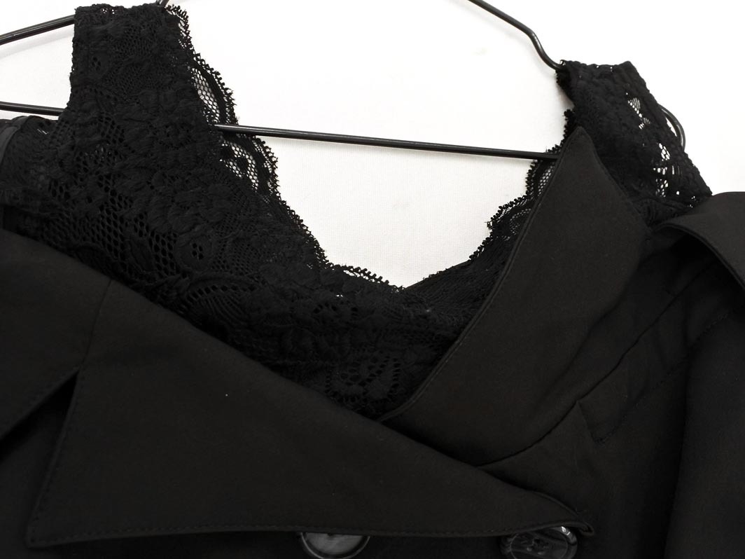 CECIL McBEE セシルマクビー ノースリーブ ワンピース sizeM/黒 ■◆ ☆ fda9 レディース
