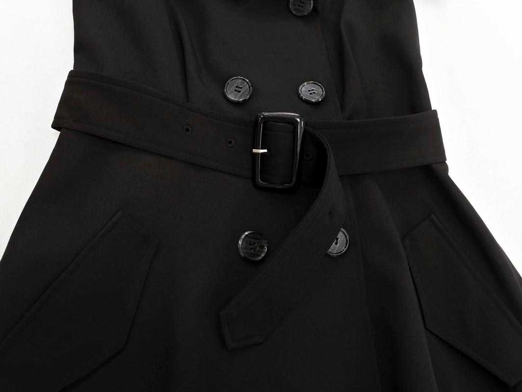 CECIL McBEE セシルマクビー ノースリーブ ワンピース sizeM/黒 ■◆ ☆ fda9 レディース