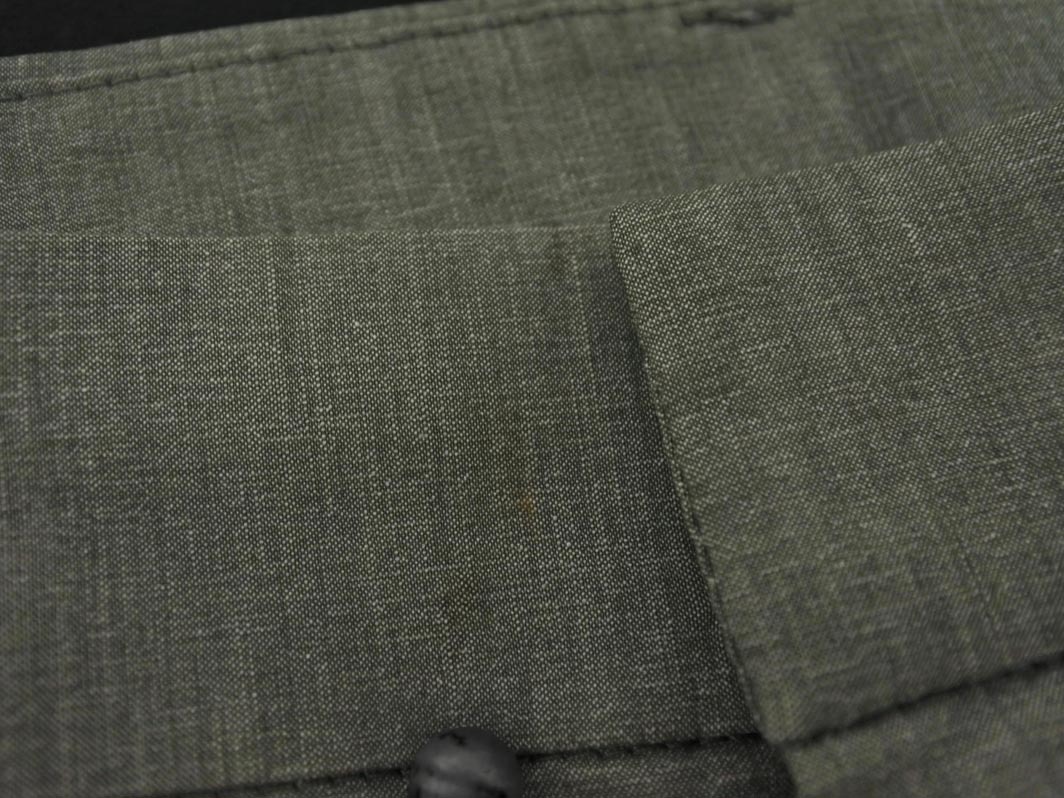 ネコポスOK la.f... ラエフ ロートレアモン リネン混 テーパード パンツ size2S/グレー ■◇ ☆ fdb1 レディース