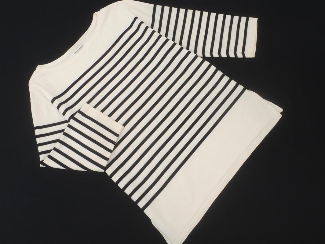 BEAUTY & YOUTH вид ti& Youth United Arrows окантовка cut and sewn белый x чёрный #* * fdb1 мужской 
