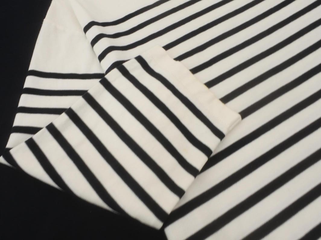 BEAUTY & YOUTH вид ti& Youth United Arrows окантовка cut and sewn белый x чёрный #* * fdb1 мужской 