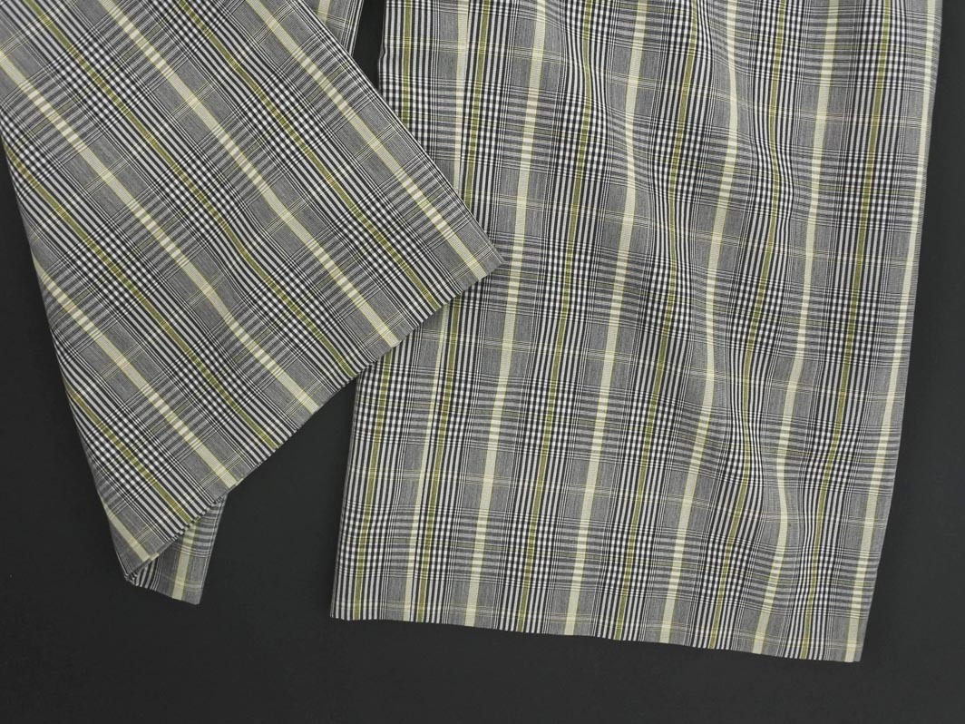 COMME CA MODELS コムサモデルズ グレンチェック ワイド パンツ size9/グレー ■■ ☆ fdb1 レディース