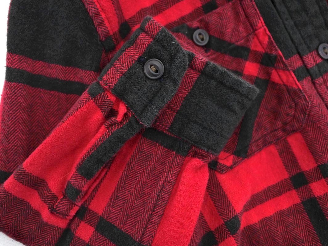 Ralph Lauren ラルフローレン チェック シャツ size24M(85?90cm)/赤 ■◇ ☆ fdb1