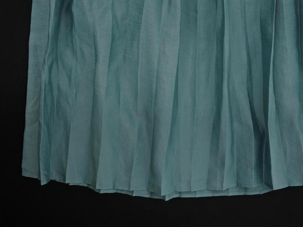 ネコポスOK Demi-Luxe BEAMS デミルクスビームス プリーツ スカート size38/ミント ■◇ ☆ fdb1 レディース
