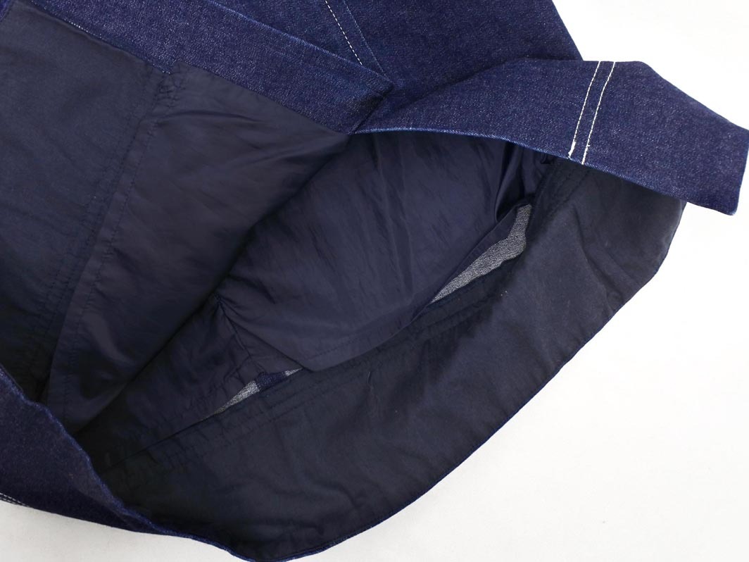 Apuweiser-riche アプワイザーリッシェ ロング タイト デニムスカート size2/紺 ■■ ☆ fdb4 レディース
