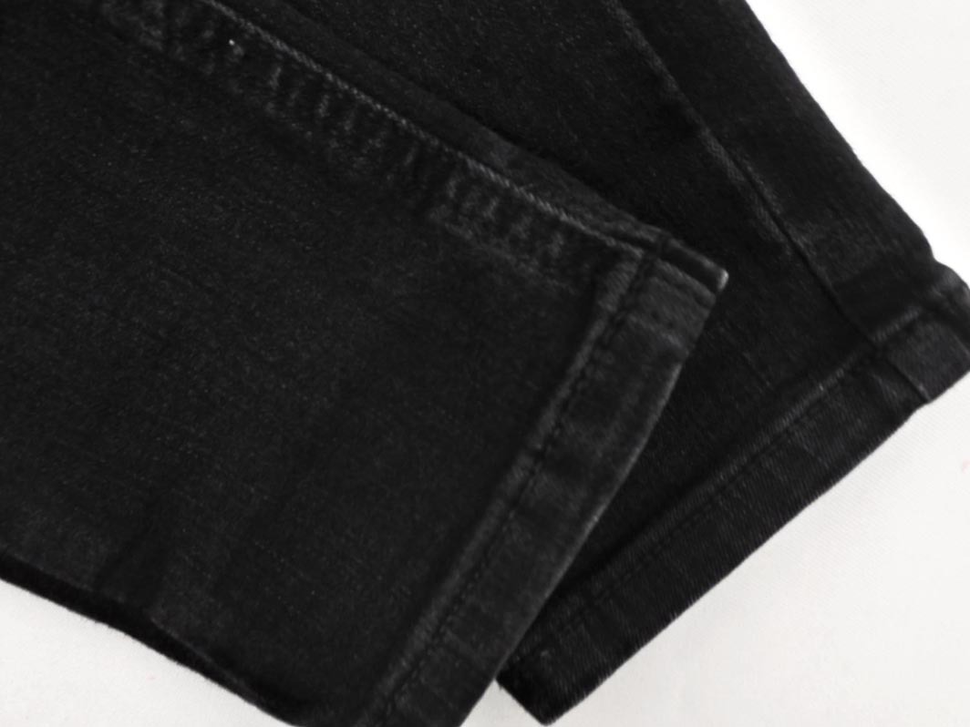 Heather ヘザー ハイウエスト スキニー デニムパンツ sizeS/黒 ■■ ☆ fdb5 レディース