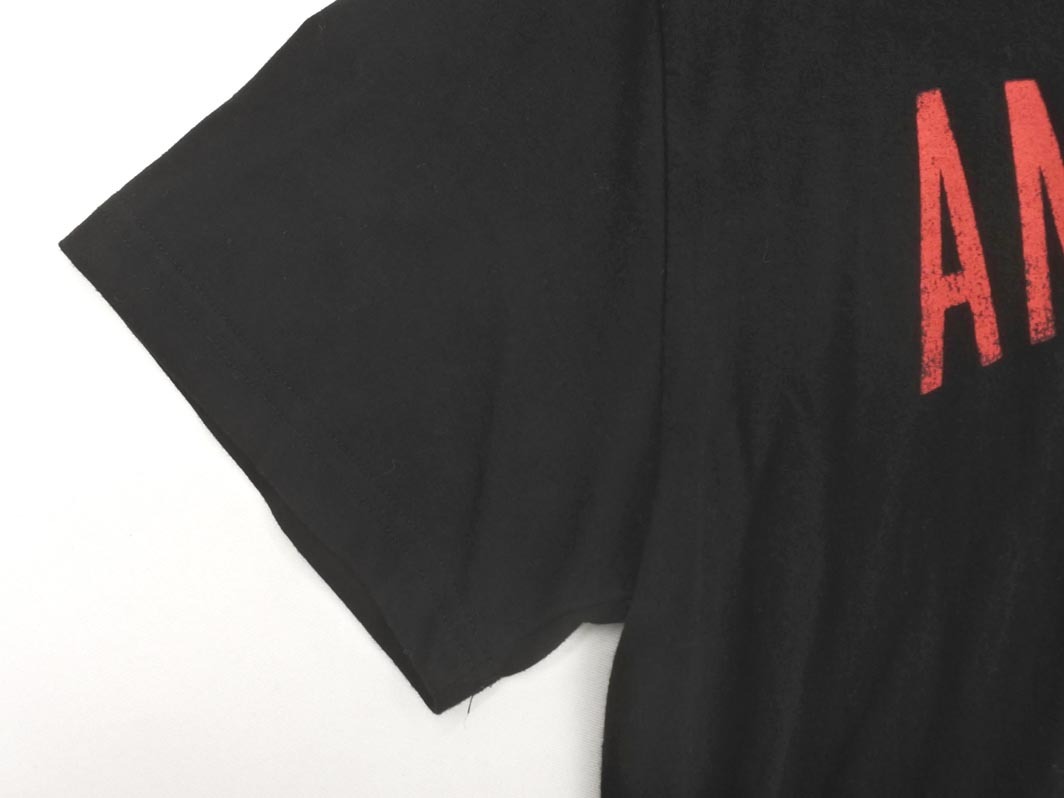 AMERICAN EAGLE アメリカンイーグル ロゴ プリント Tシャツ sizeM/黒 ■◆ ☆ fdb5 メンズ