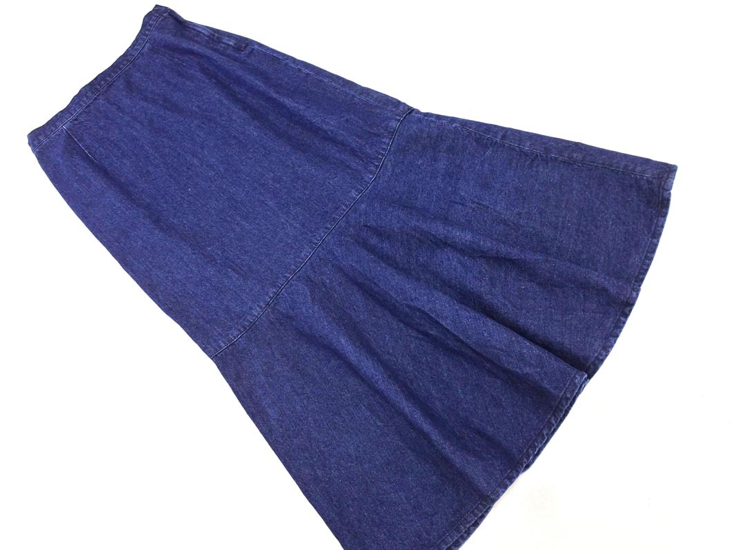 LOWRYS FARM ローリーズファーム マーメイド デニムスカート sizeM/青 ■■ ☆ fdb5 レディース