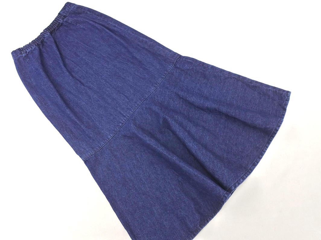 LOWRYS FARM ローリーズファーム マーメイド デニムスカート sizeM/青 ■■ ☆ fdb5 レディース