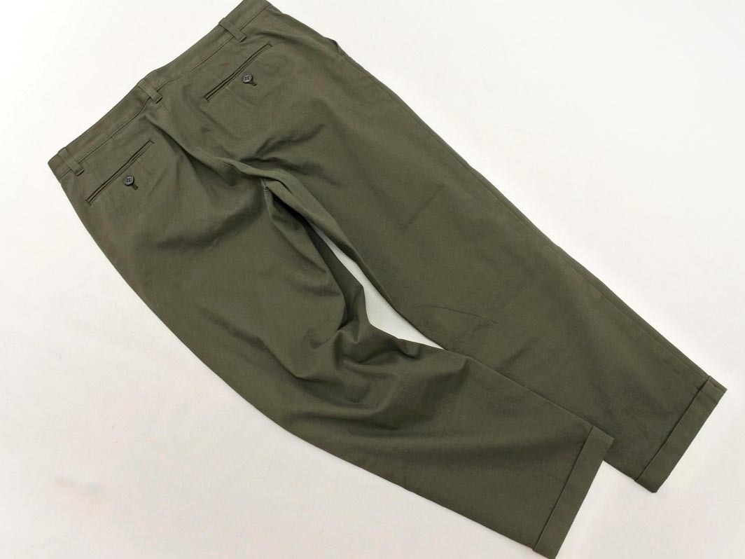 L EQUIPE レキップ クロップド パンツ size38/カーキ ■◇ ☆ fdb5 レディース