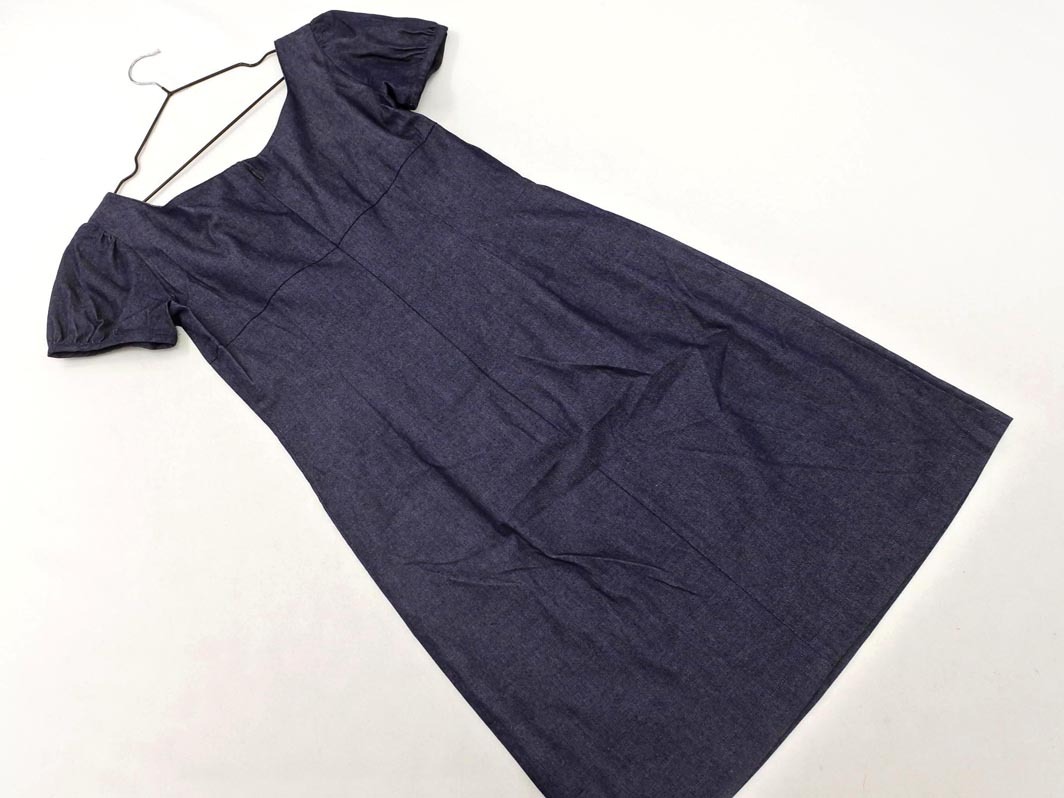 JILLSTUART ジルスチュアート デニム ワンピース size2/紺 ■◆ ☆ fdb4 レディース