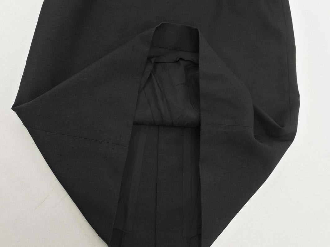 DRESSTERIOR ドレステリア シルク混 タイト スカート size36/黒 ■■ ☆ fdb6 レディース