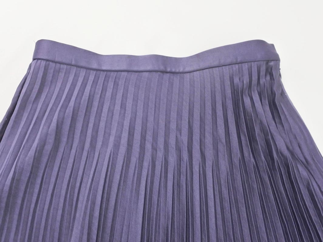 BEAMS HEART ビームスハート ロング プリーツ スカート sizeM/グレー ■■ ☆ fdb6 レディース