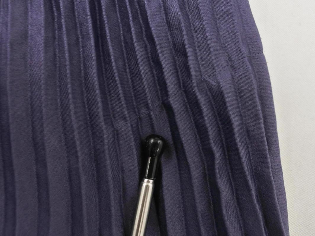 BEAMS HEART ビームスハート ロング プリーツ スカート sizeM/グレー ■■ ☆ fdb6 レディース