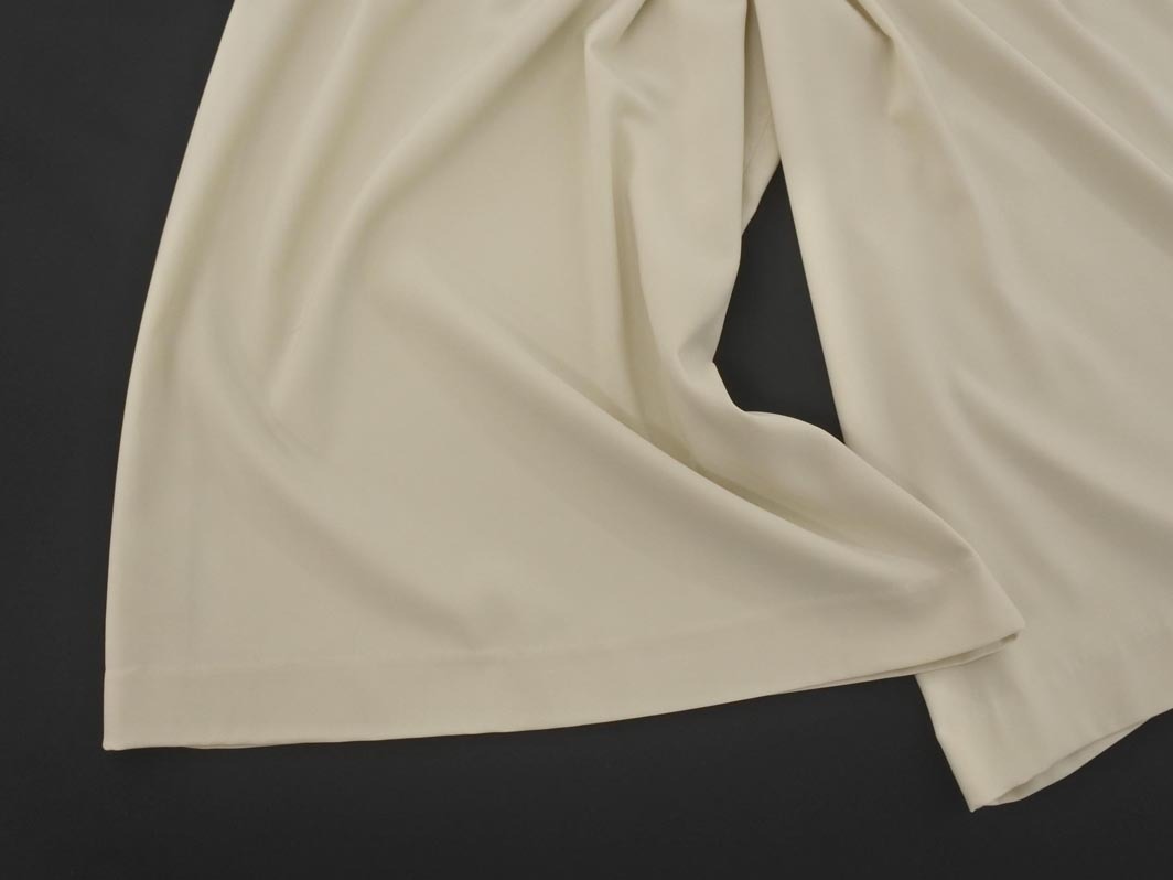 COMME CA MODELS コムサモデルズ ワイド パンツ size11/アイボリー ■■ ☆ fdb7 レディース