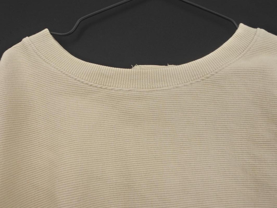 mystic ミスティック 2WAY バックボタン カットソー sizeF/ベージュ ■◇ ☆ fdb7 レディース