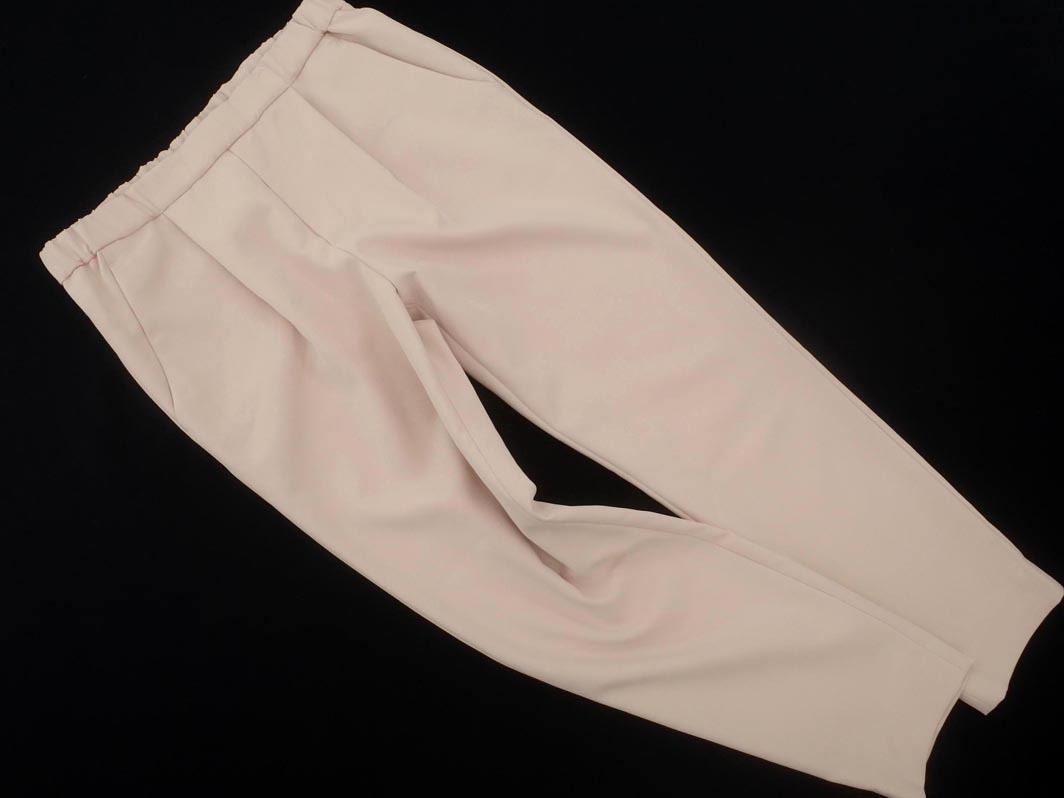 COMME CA MODELS コムサモデルズ タック テーパード パンツ size7/ピンク ■■ ☆ fdb7 レディース