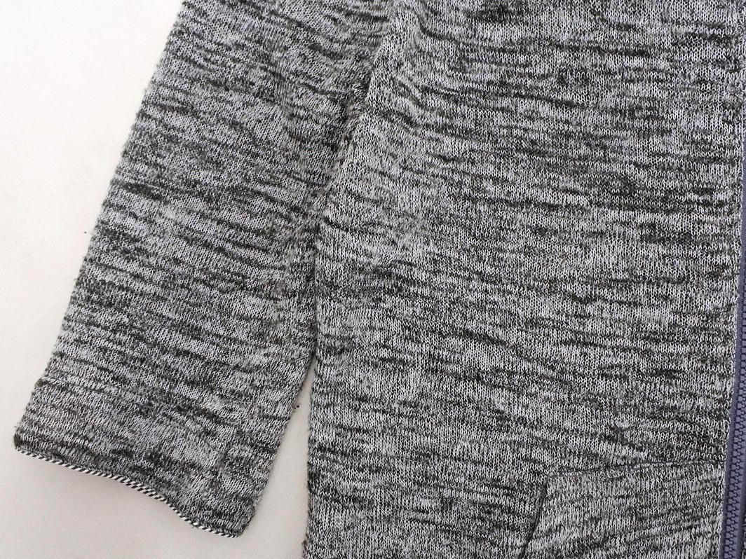 URBAN RESEARCH Urban Research вязаный 7 минут рукав Zip выше Parker size40/ серый #* * fdb7 мужской 