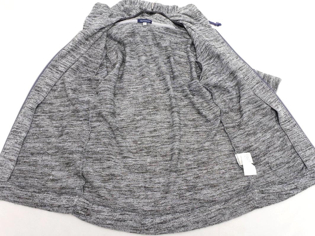 URBAN RESEARCH Urban Research вязаный 7 минут рукав Zip выше Parker size40/ серый #* * fdb7 мужской 