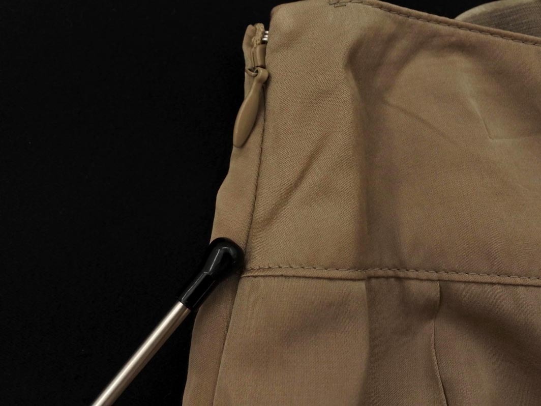 KUMIKYOKU 組曲 Aライン 臺形 スカート sizeS2/ベージュ ■◇ ☆ fdb7 レディース