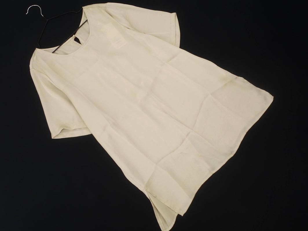 ネコポスOK 新品 JAYRO ジャイロ バックリボン ブラウス シャツ sizeM/ベージュ ■◆ ☆ fdb8 レディース