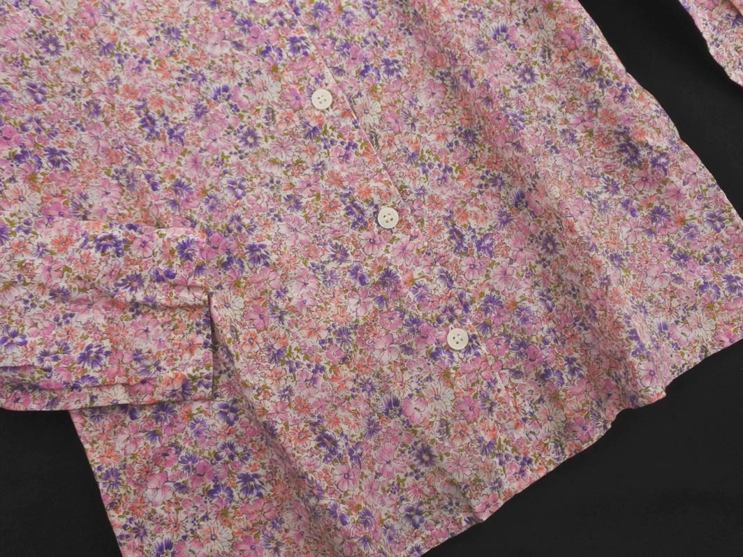 ネコポスOK VertDense ヴェールダンス 花柄 ブラウス シャツ size2/ピンク ■◇ ☆ fdb8 レディース