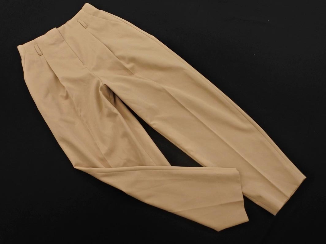 NATURAL BEAUTY BASIC ナチュラルビューティーベーシック テーパード パンツ sizeXS/ベージュ ■■ ☆ fdb7 レディース