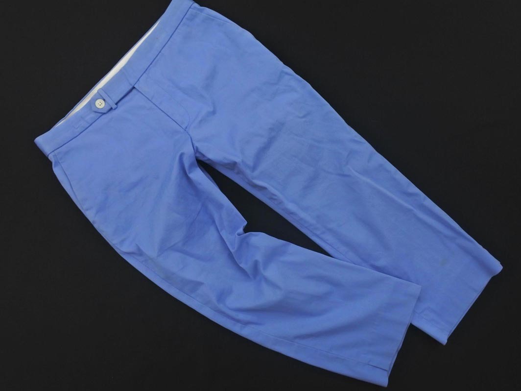 ネコポスOK Ralph Lauren ラルフローレン SPORT クロップド パンツ size7/青 ■◇ ☆ fdb8 レディース
