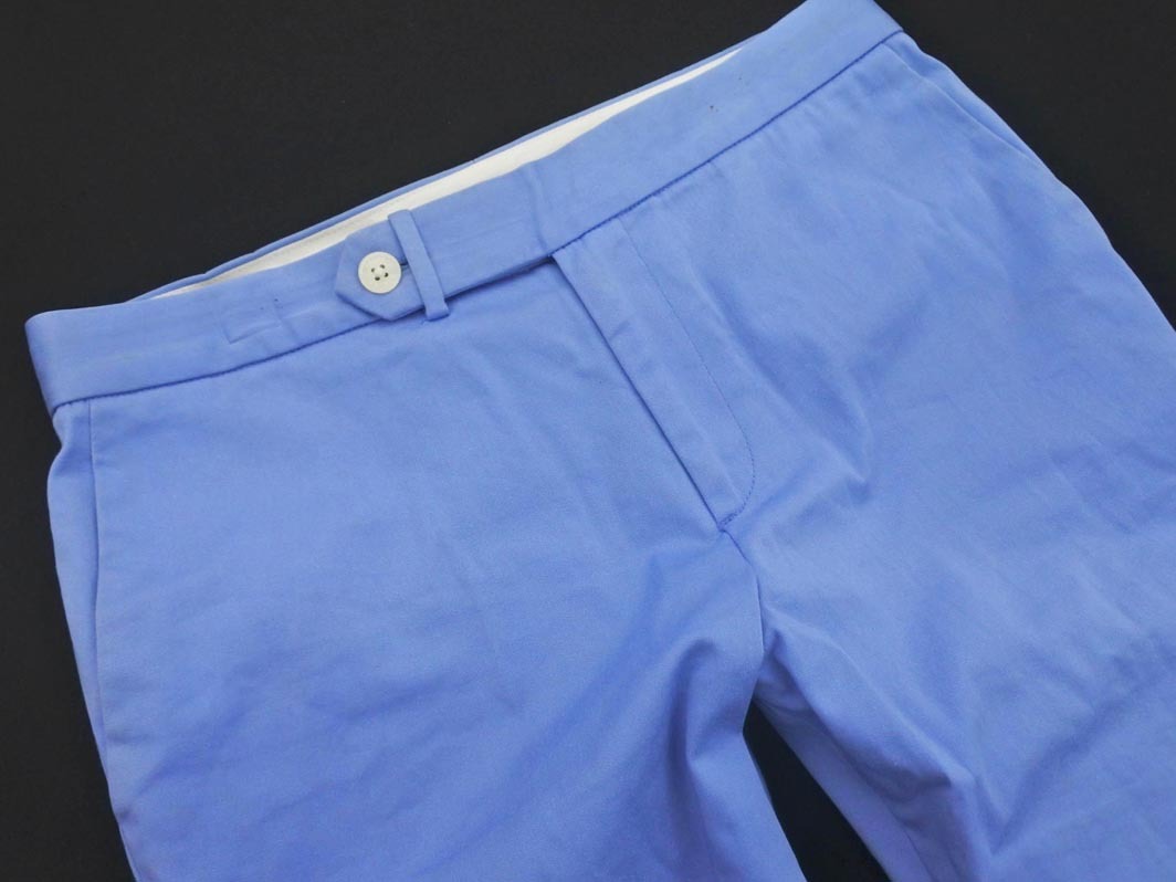 ネコポスOK Ralph Lauren ラルフローレン SPORT クロップド パンツ size7/青 ■◇ ☆ fdb8 レディース