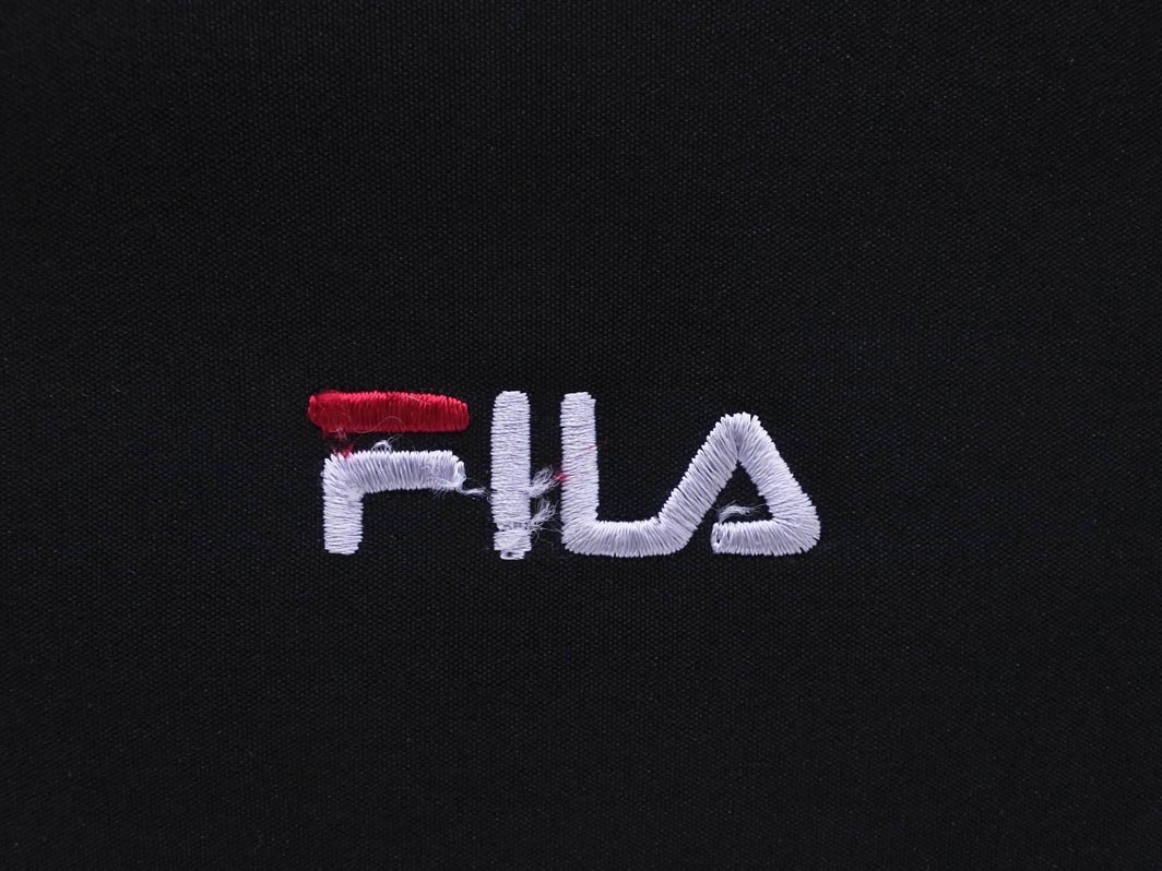 FILA フィラ ウエストポーチ バッグ グレーｘ黒 ■■ ☆ fdc1 メンズ