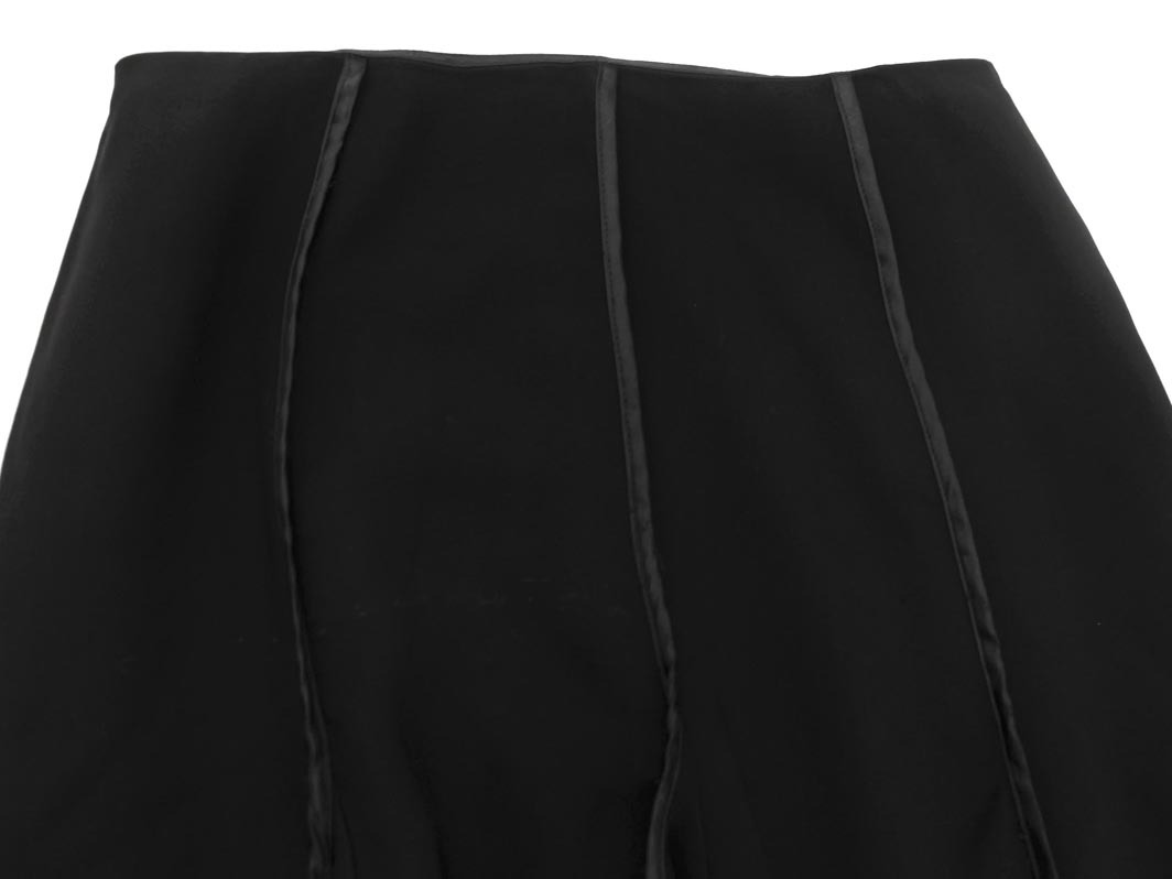 ネコポスOK INED イネド フレア スカート size7/黒 ■◇ ☆ fdc1 レディース