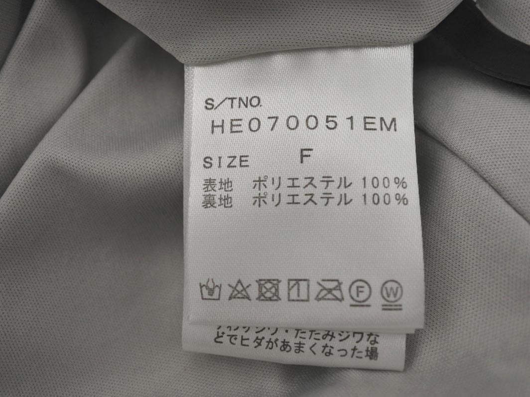 Heather ヘザー シアー キャミソール ワンピース sizeF/グレー ■◇ ☆ fdc1 レディース_画像5