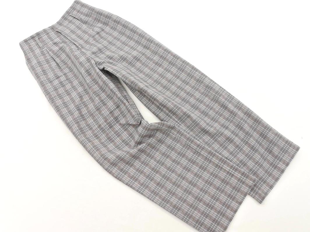 INGNI イング チェック ワイド パンツ sizeM/グレー ■■ ☆ fdc2 レディース