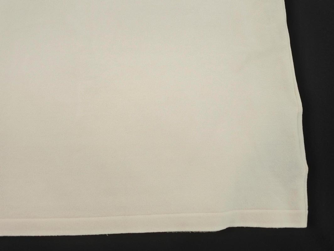 ネコポスOK M-PREMIER エムプルミエ 半袖 カットソー size38/アイボリー ■◆ ☆ fdc2 レディース