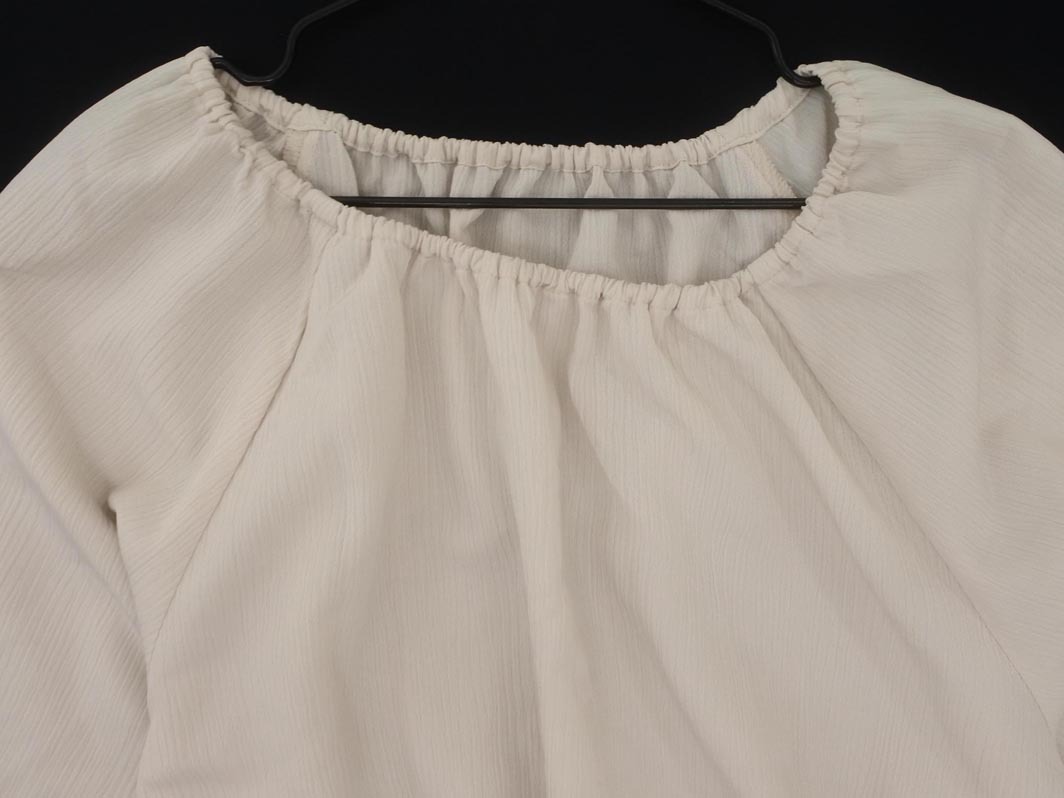 NATURAL BEAUTY BASIC Natural Beauty Basic flair рукав cut and sewn sizeM/ бежевый #* * fdc2 женский 