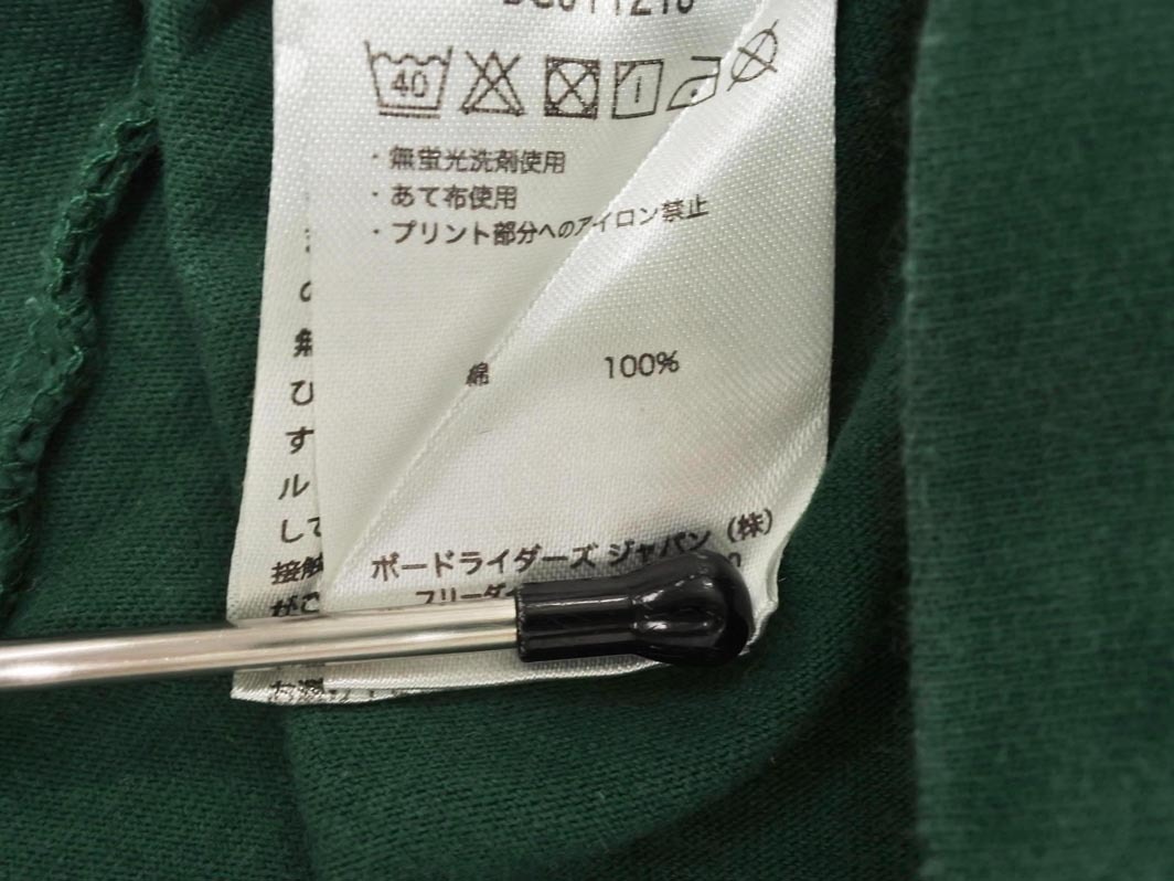 ネコポスOK BILLABONG ビラボン プリント Tシャツ sizeS/緑 ■◆ ☆ fdc2 メンズ