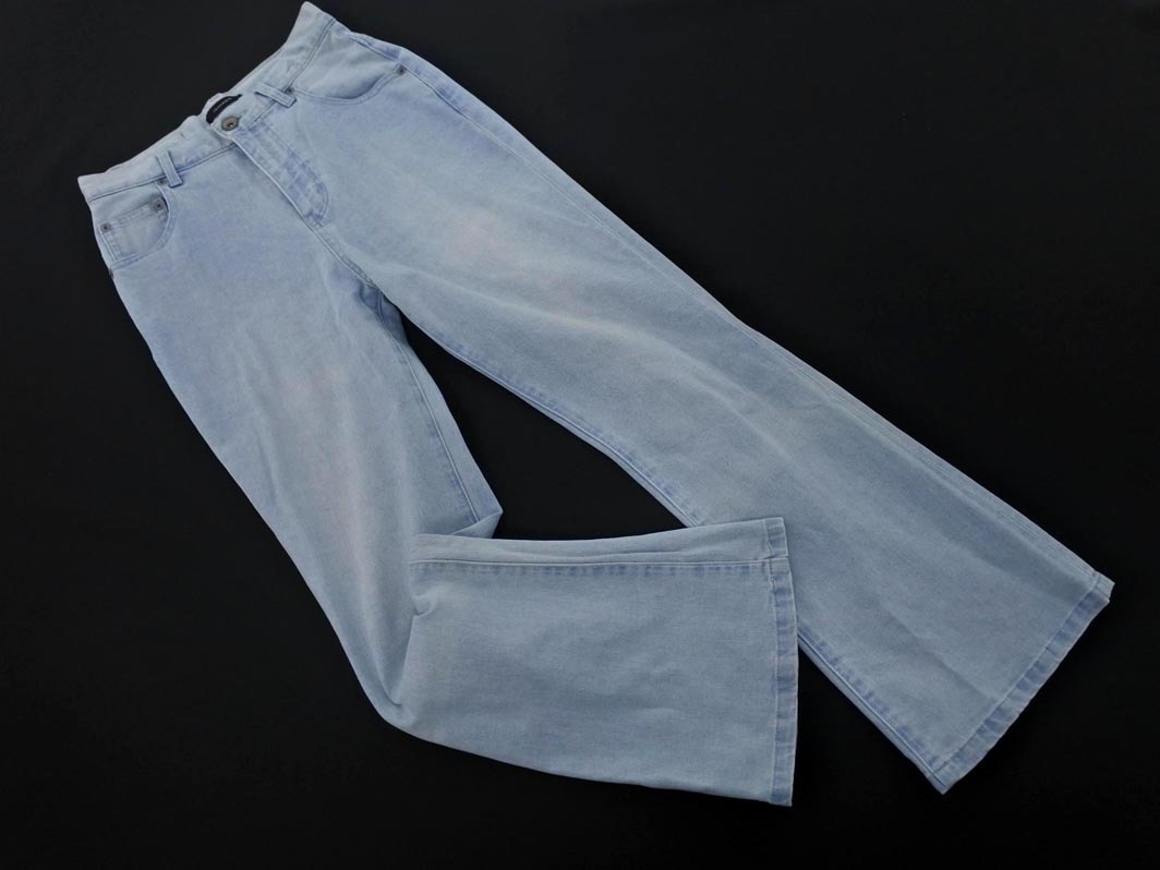 JEANASIS Jeanasis USED обработка flair Denim брюки sizeM/ синий ## * fdc2 женский 