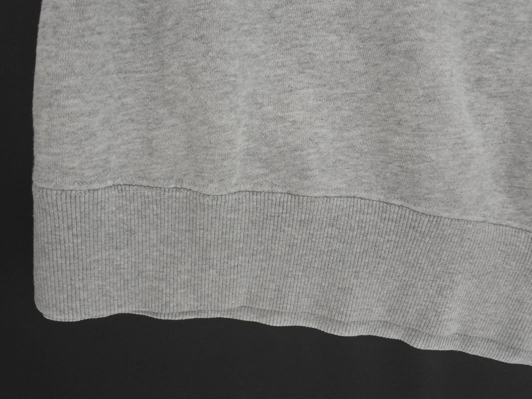 X-girl エックスガール ロゴ カットオフ スウェット sizeM/グレー ■◆ ☆ fdc3 レディース