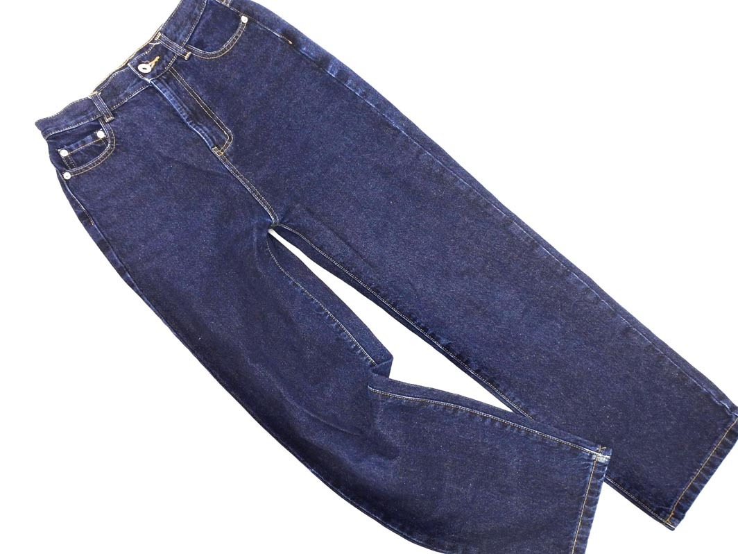 Heather ヘザー テーパード デニムパンツ sizeS/紺 ■■ ☆ fdc5 レディース