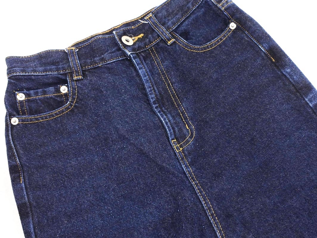 Heather ヘザー テーパード デニムパンツ sizeS/紺 ■■ ☆ fdc5 レディース