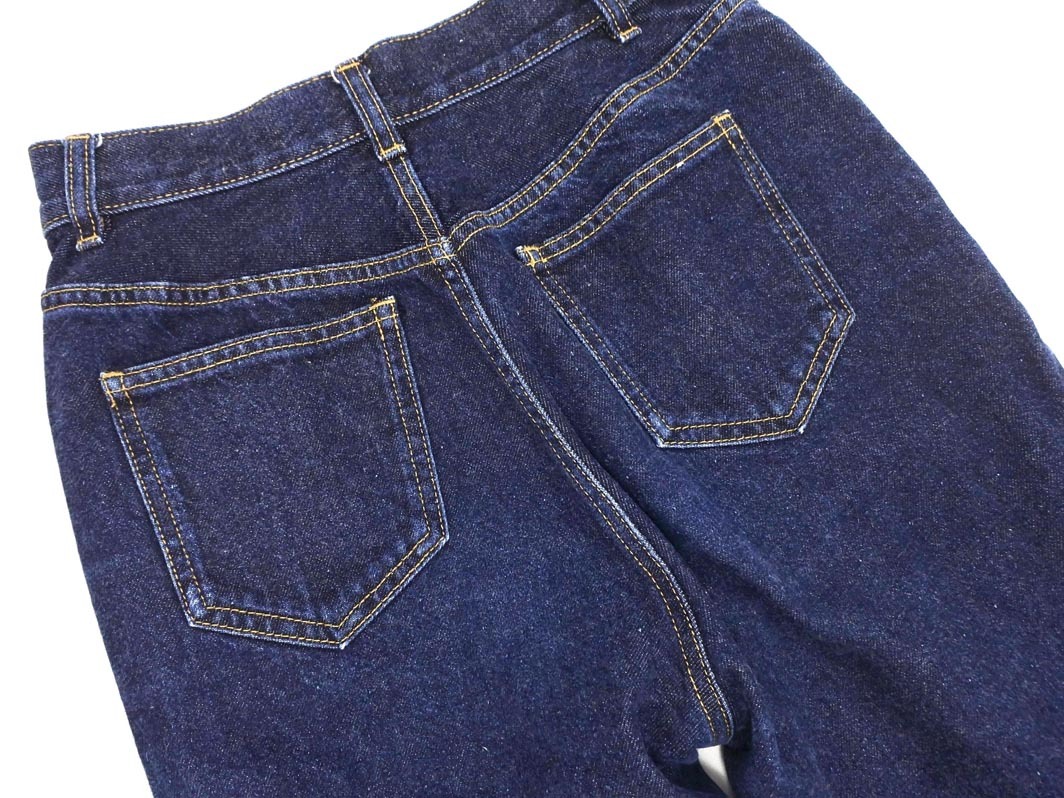 Heather ヘザー テーパード デニムパンツ sizeS/紺 ■■ ☆ fdc5 レディース