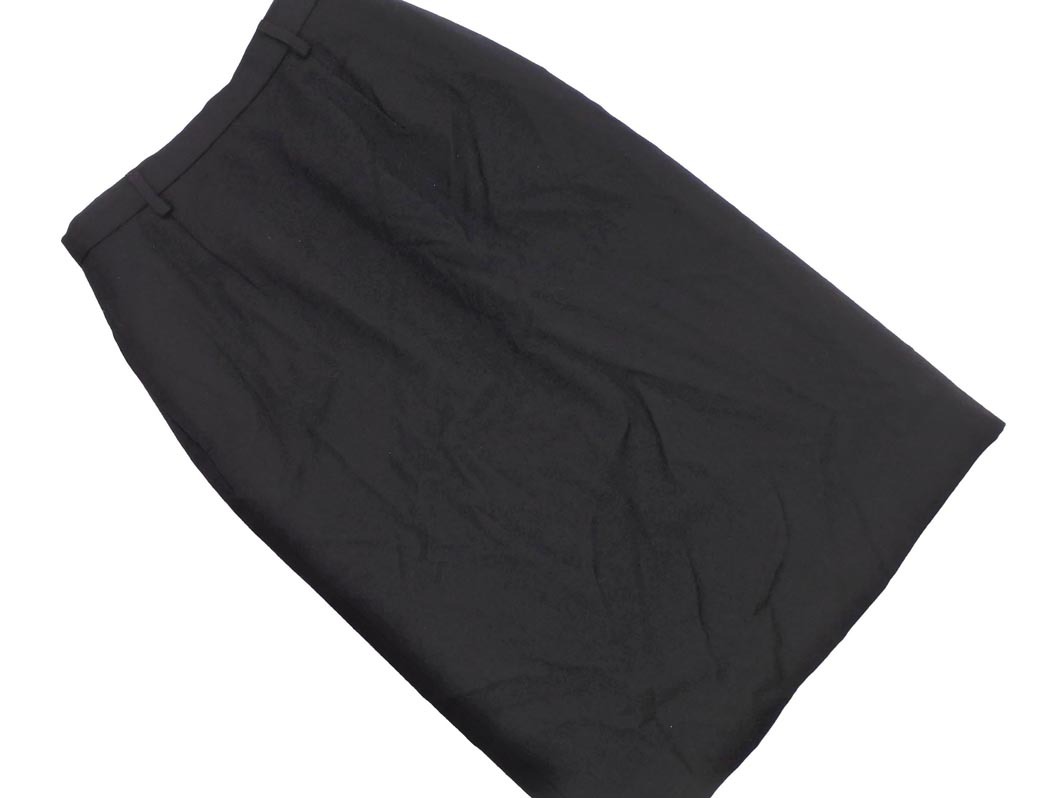 Ralph Lauren ラルフローレン ウール100% スカート size9/濃紺 ◇■ ☆ fdc5 レディース