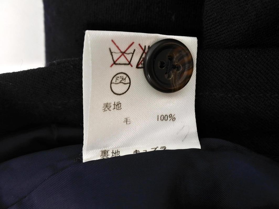 Ralph Lauren ラルフローレン ウール100% スカート size9/濃紺 ◇■ ☆ fdc5 レディース