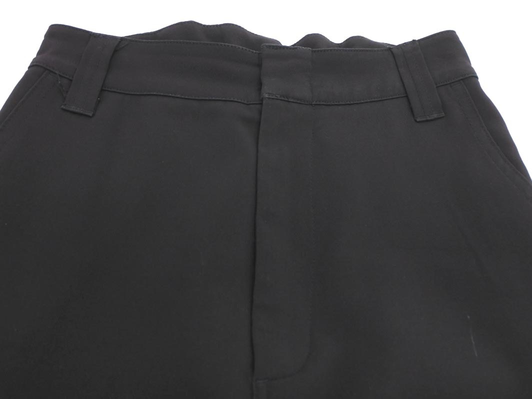 mystic ミスティック センタープレス セムフレア パンツ size1/黒 ■■ ☆ fdc4 レディース