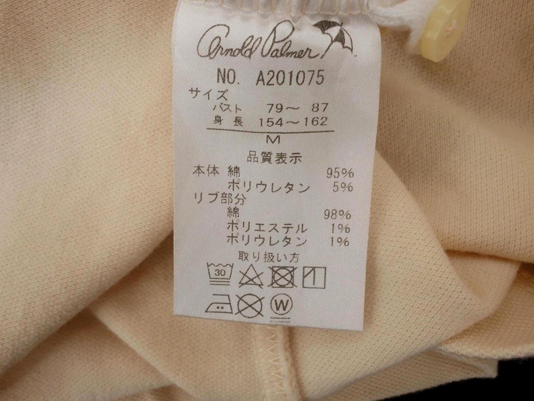 arnold palmer アーノルドパーマー ポロ ワンピース sizeM/ベージュ ■◆ ☆ fdc4 レディース